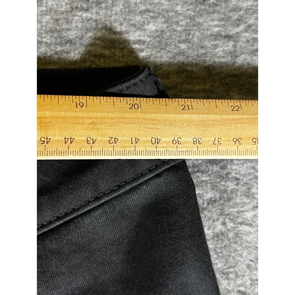 Lee Plus Womens 22Wx30 Medium Black Bootcut Mid Rise Regular Fit Stretch Pants